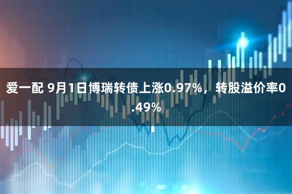 爱一配 9月1日博瑞转债上涨0.97%，转股溢价率0.49%