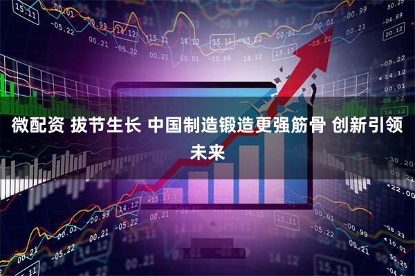 微配资 拔节生长 中国制造锻造更强筋骨 创新引领未来